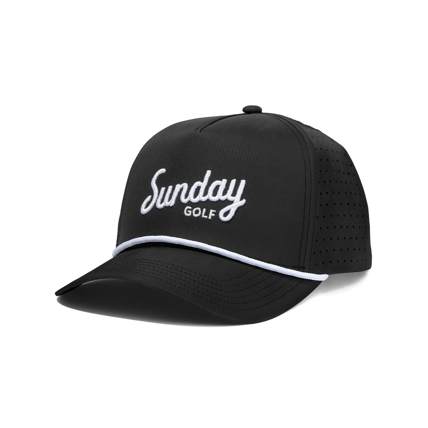 Porter Snapback Golf Hat | Black