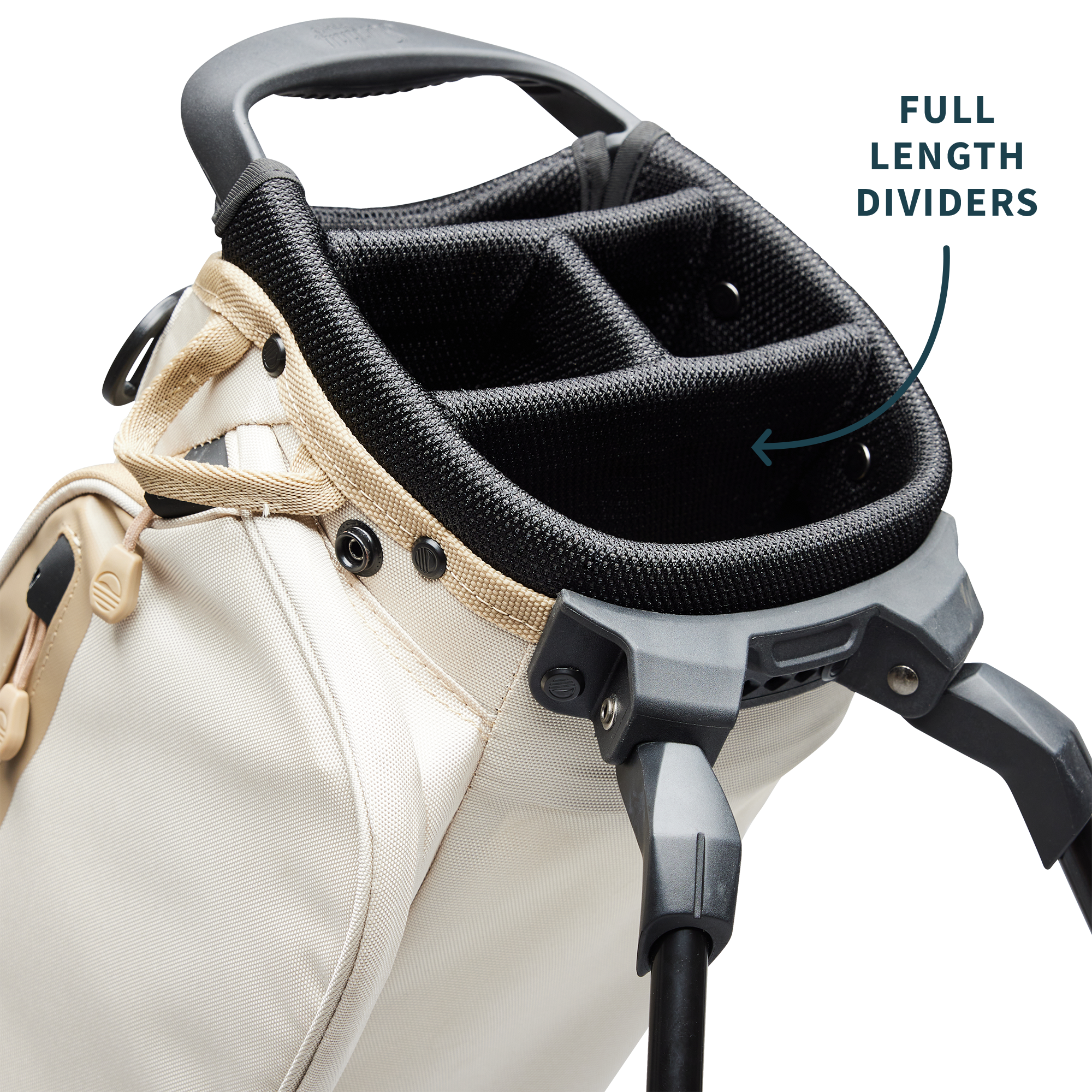 El Camino | Toasted Almond Mid Size Stand Bag