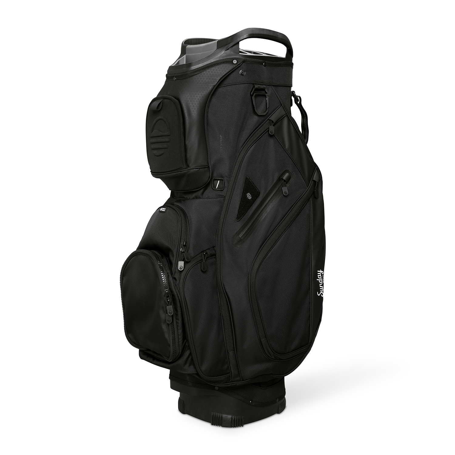 The Big Rig | Matte Black Cart Bag