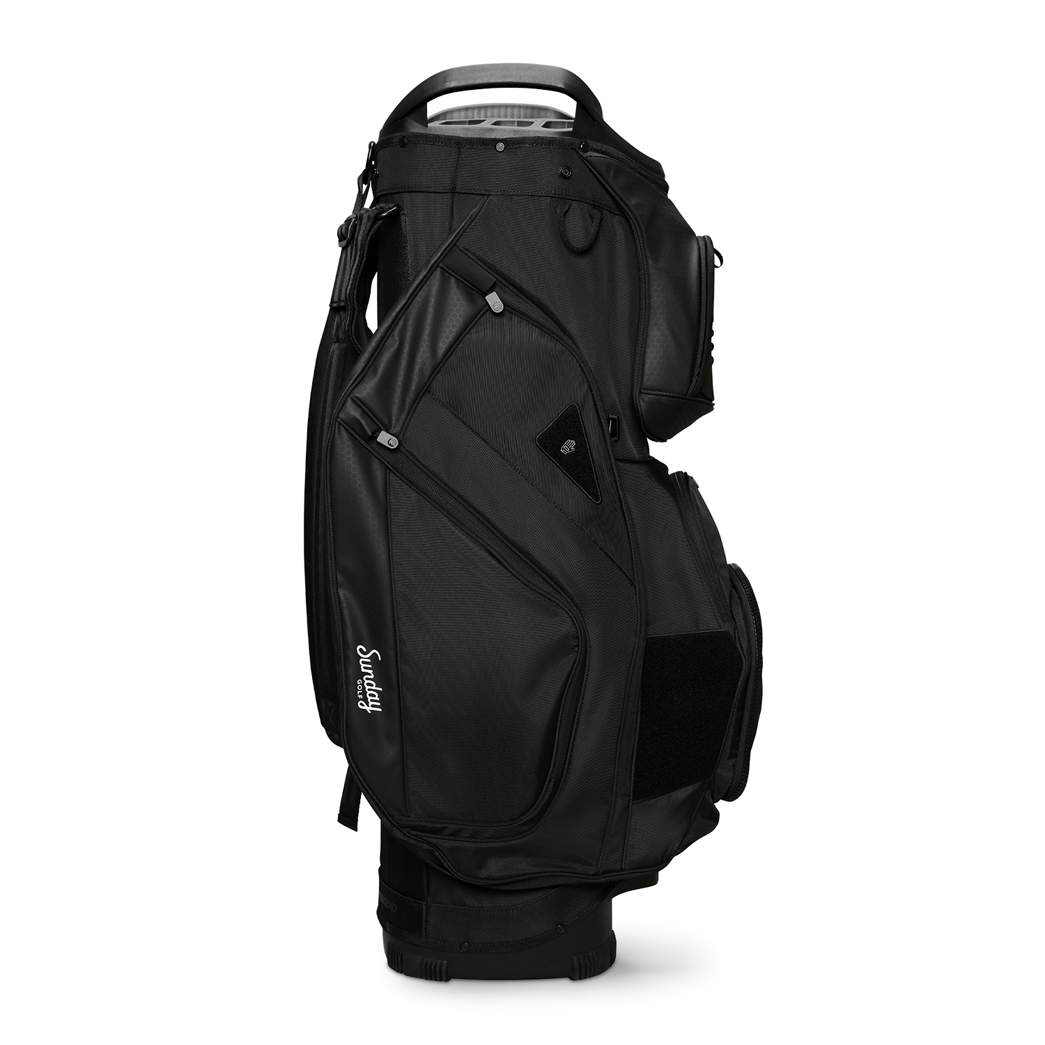 The Big Rig | Matte Black Cart Bag