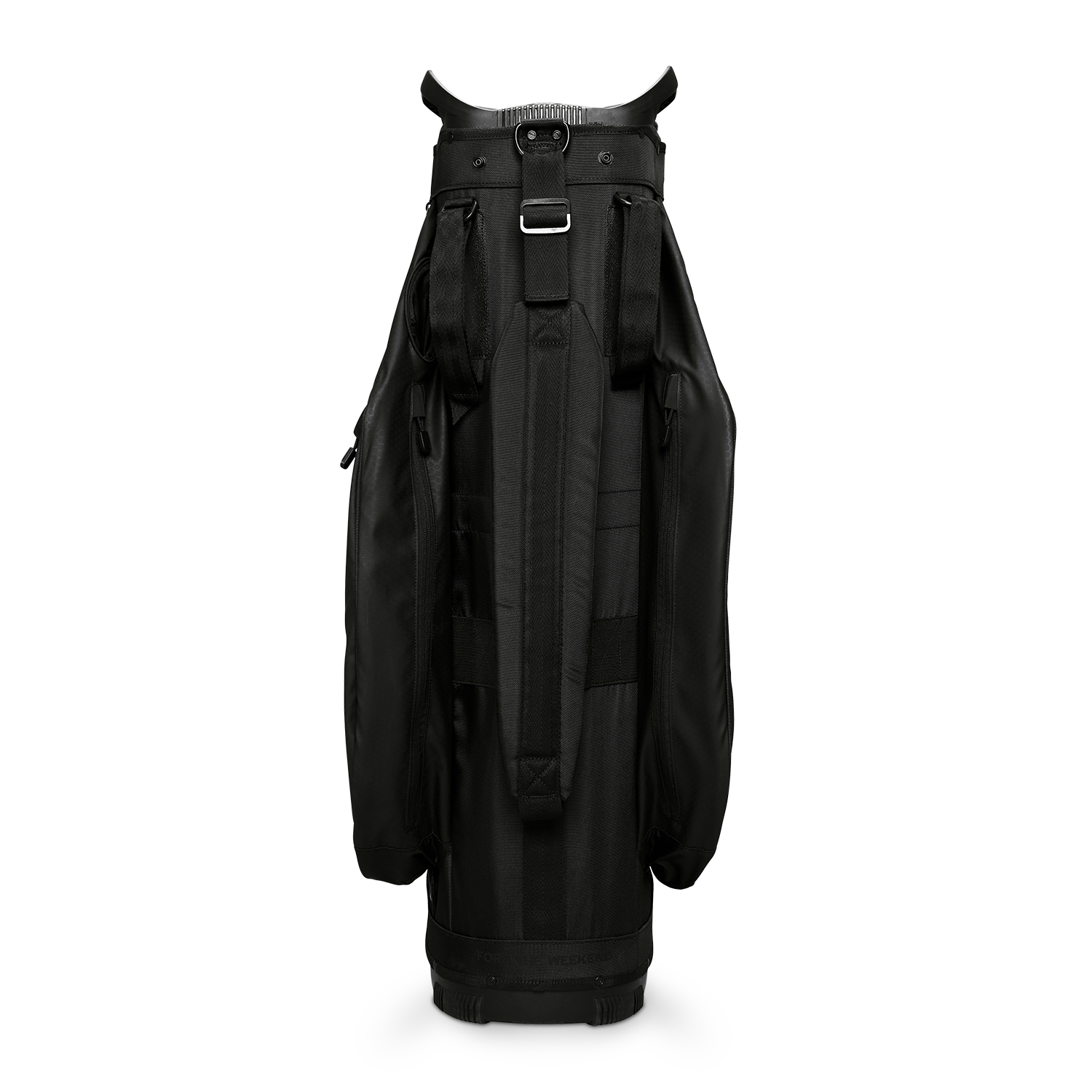 The Big Rig | Matte Black Cart Bag