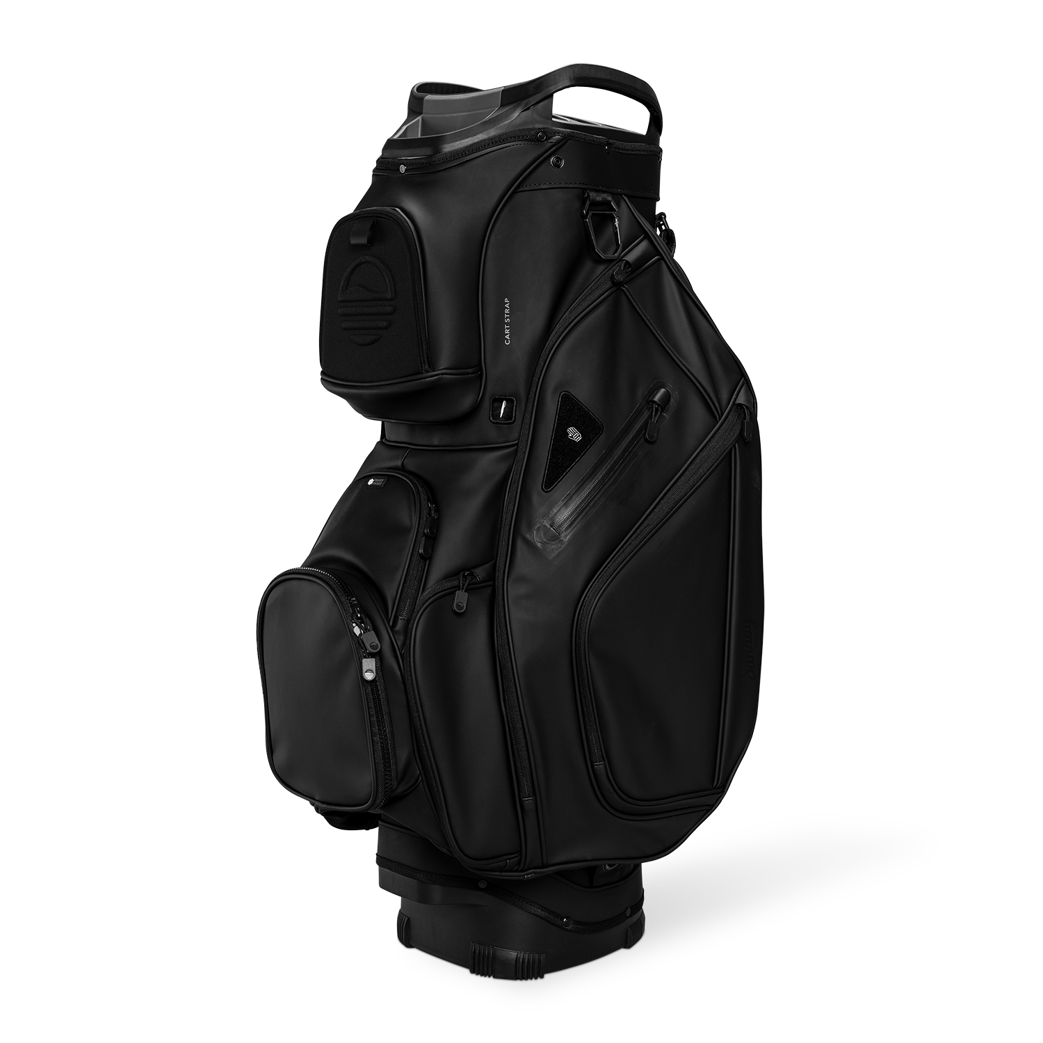 The Big Rig S-Class |  Black Vegan Leather Cart Bag