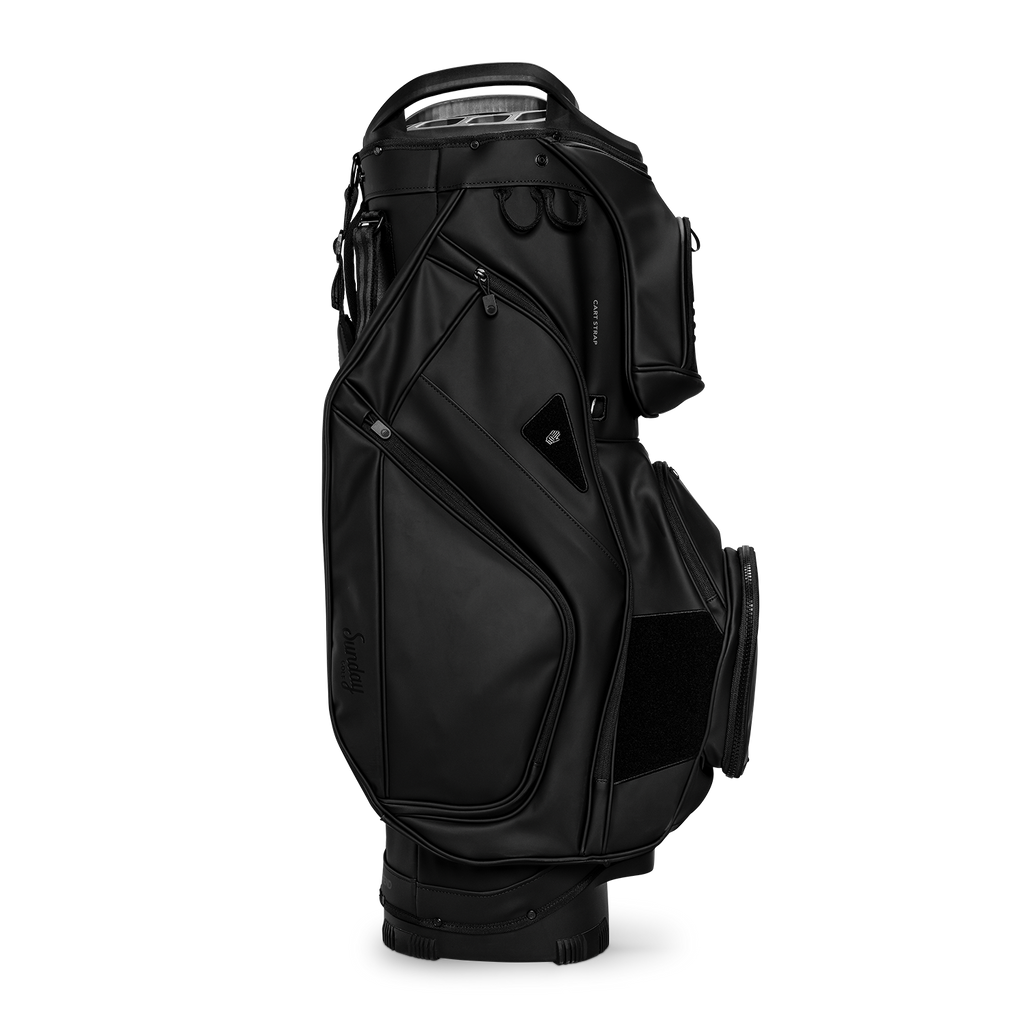 The Big Rig S-Class |  Black Vegan Leather Cart Bag