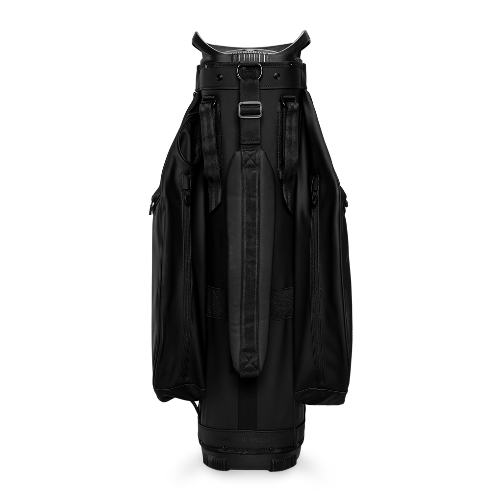 The Big Rig S-Class |  Black Vegan Leather Cart Bag