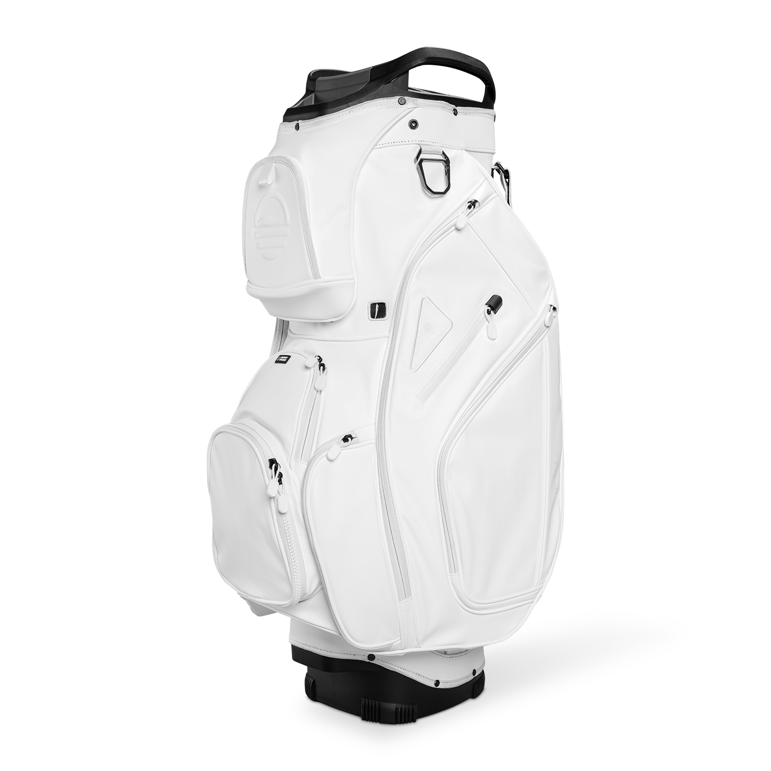 The Big Rig S-Class |  White Vegan Leather Cart Bag