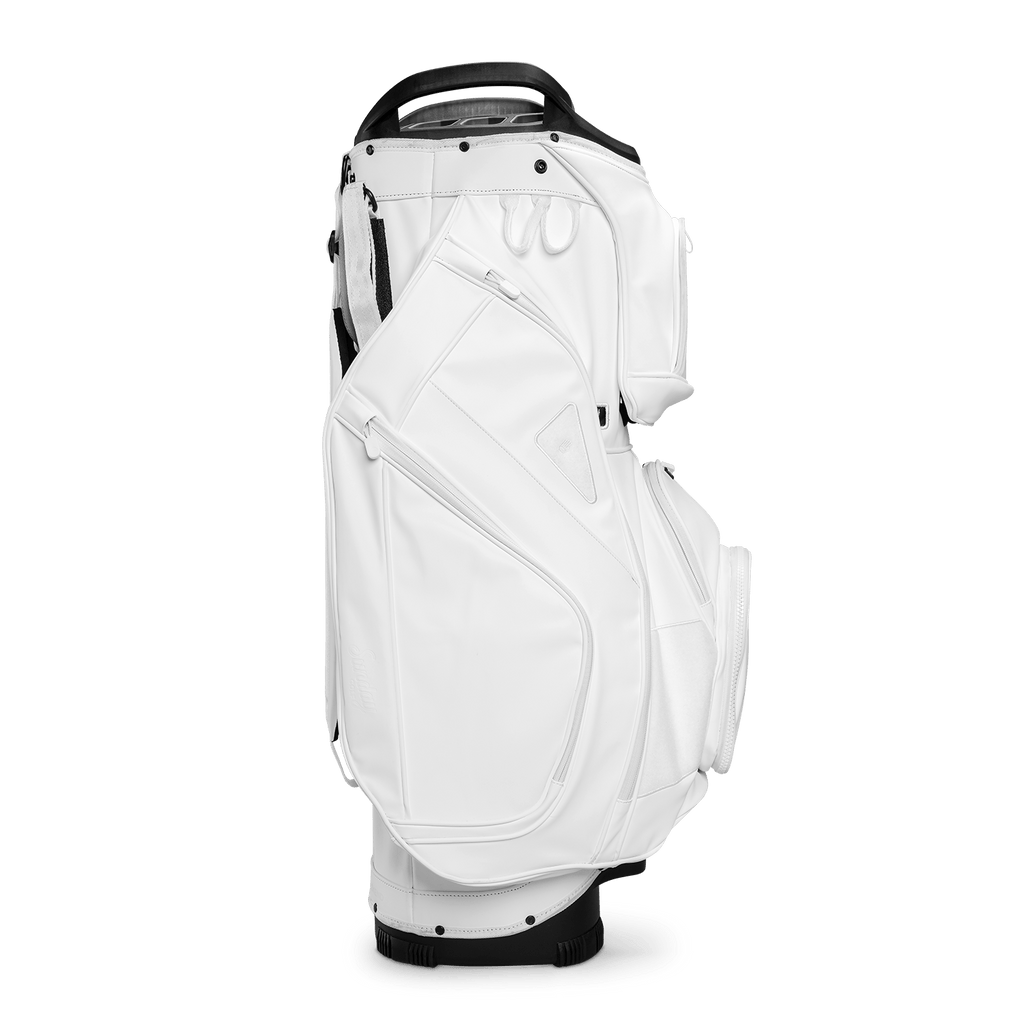 The Big Rig S-Class |  White Vegan Leather Cart Bag