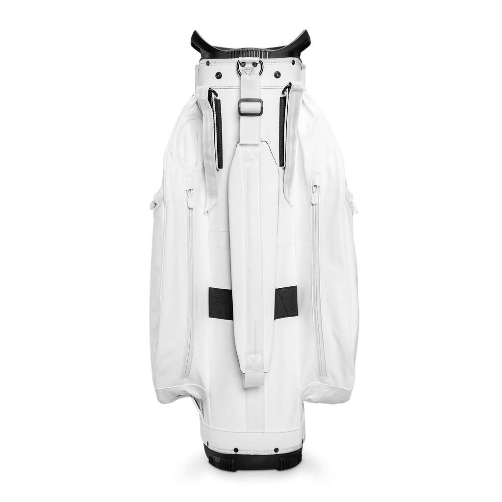 The Big Rig S-Class |  White Vegan Leather Cart Bag