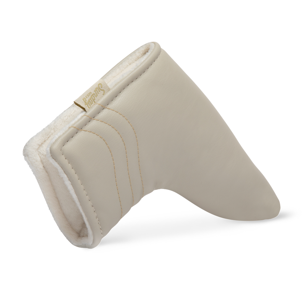 Blade Putter Headcover | Toasted Almond