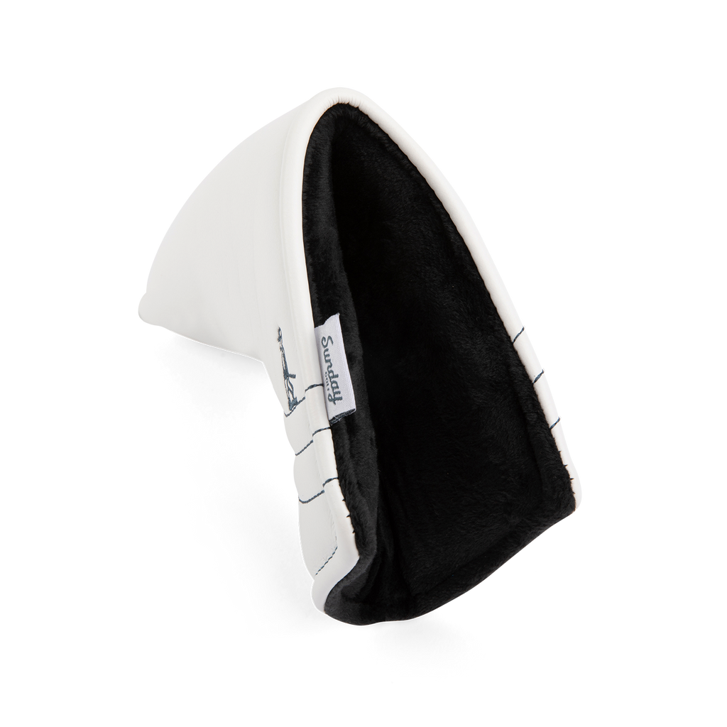 Blade Putter Headcover | White/Navy