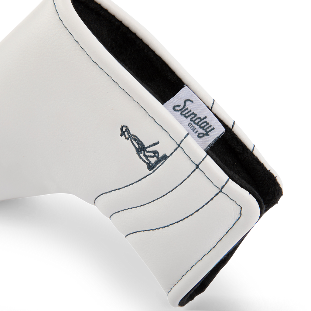 Blade Putter Headcover | White/Navy