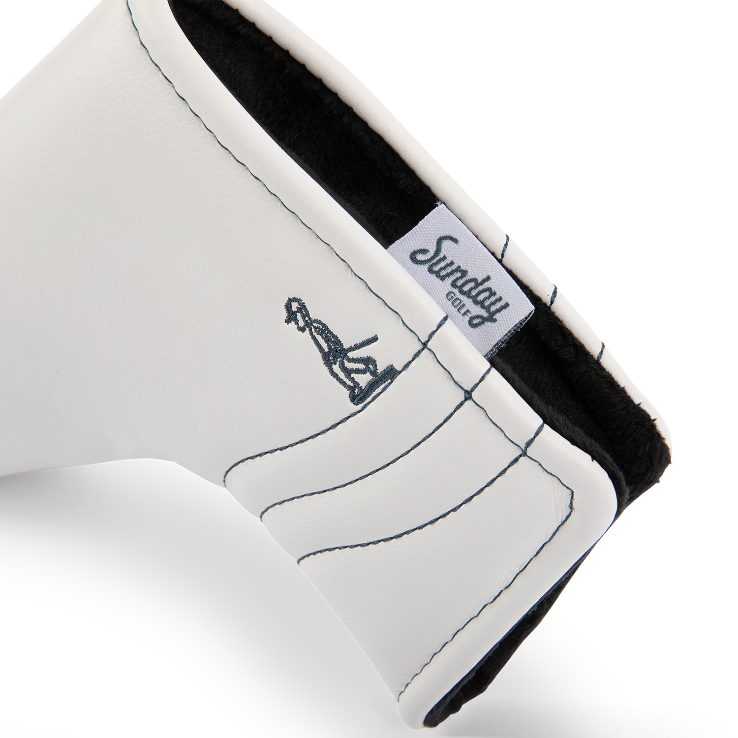 Blade Putter Headcover | White/Navy