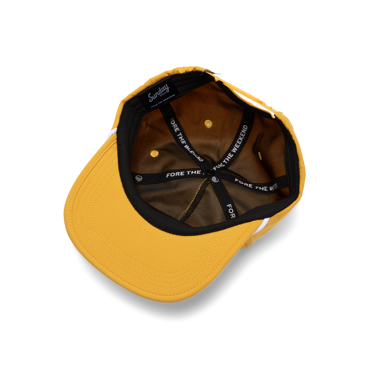 Sundaze Crushable Rope Hat | Mustard