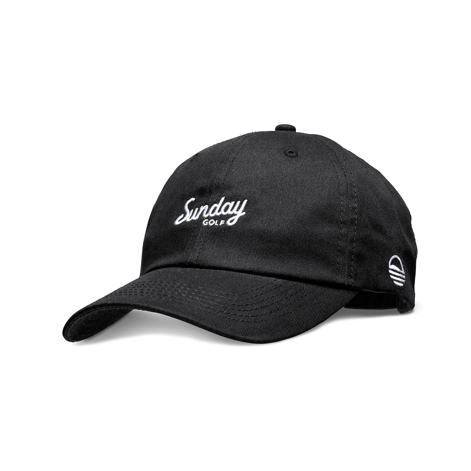 Sunday Golf Dad Hat | Matte Black