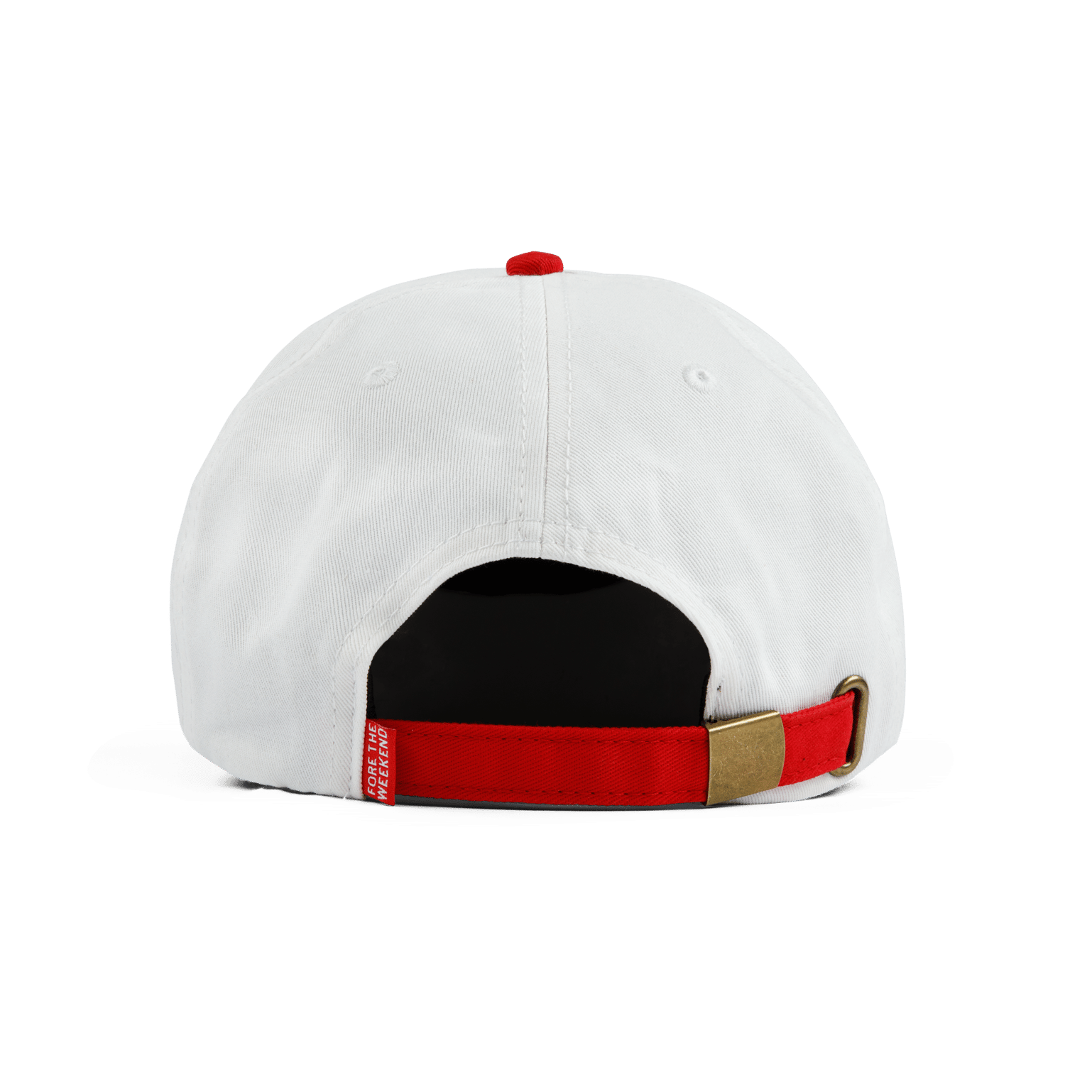 Sunday Golf Dad Hat | Red & Cream