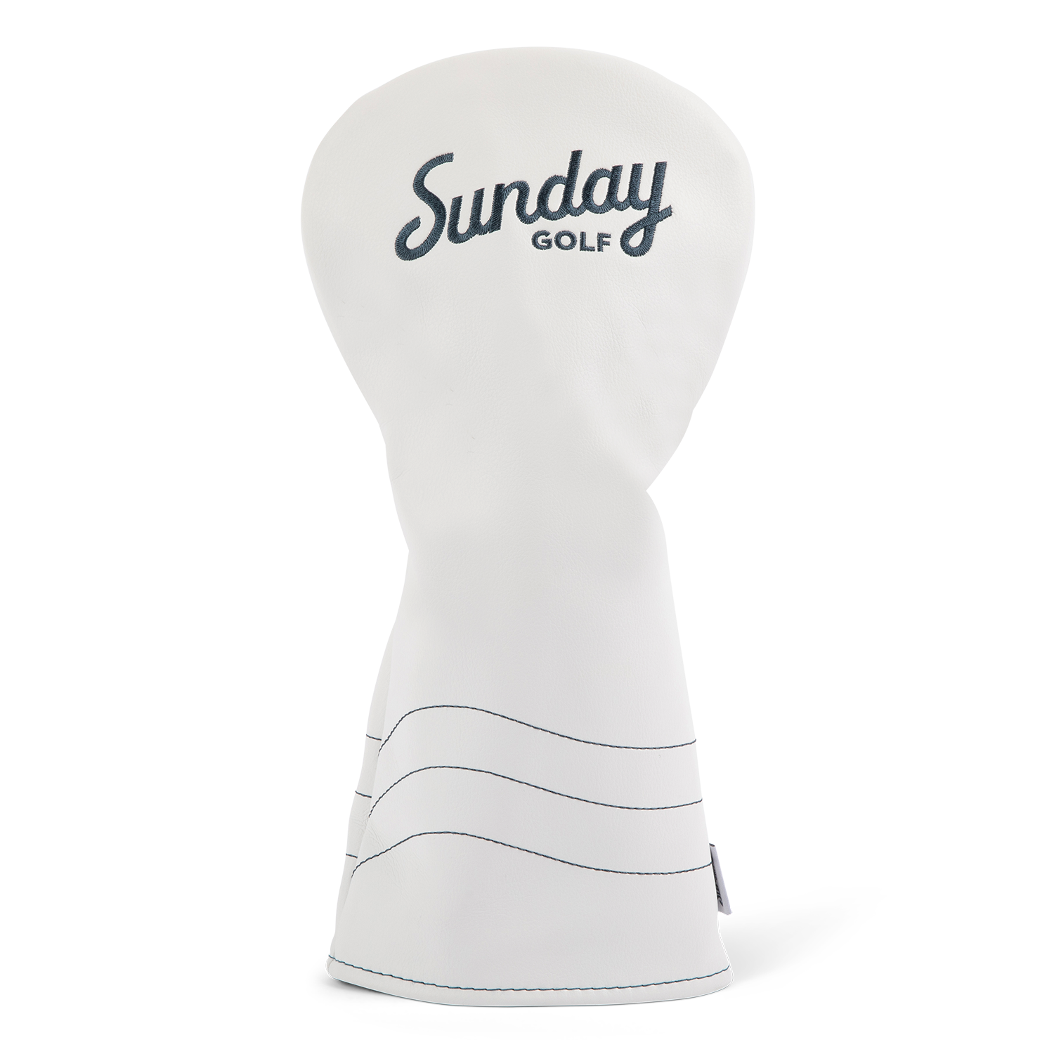 White/Navy Headcover Bundle w/ Mallet
