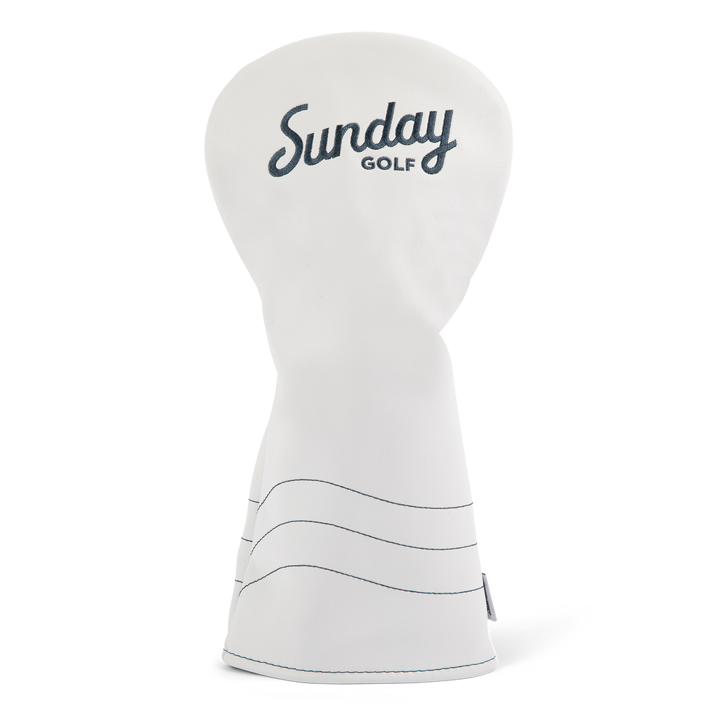 White/Navy Headcover Bundle w/ Blade