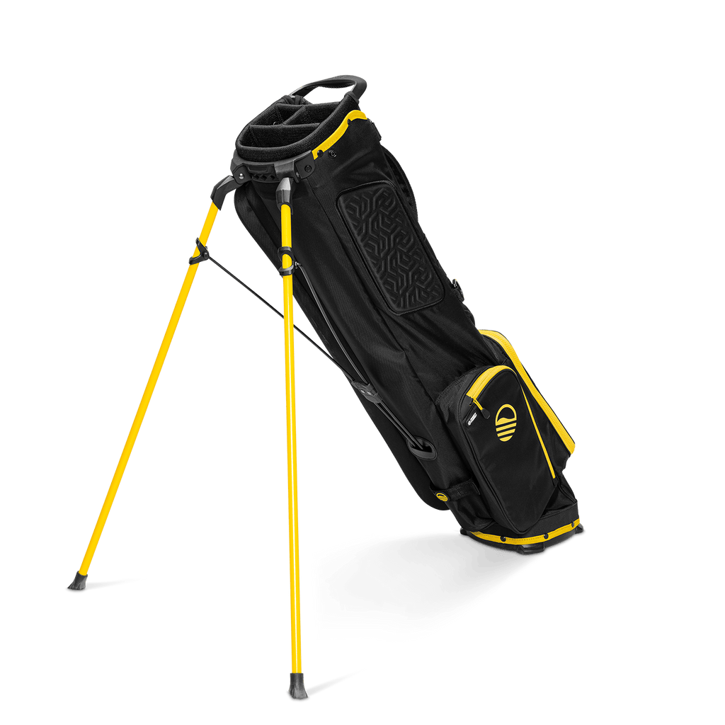El Camino | Black & Yellow Mid Size Stand Bag
