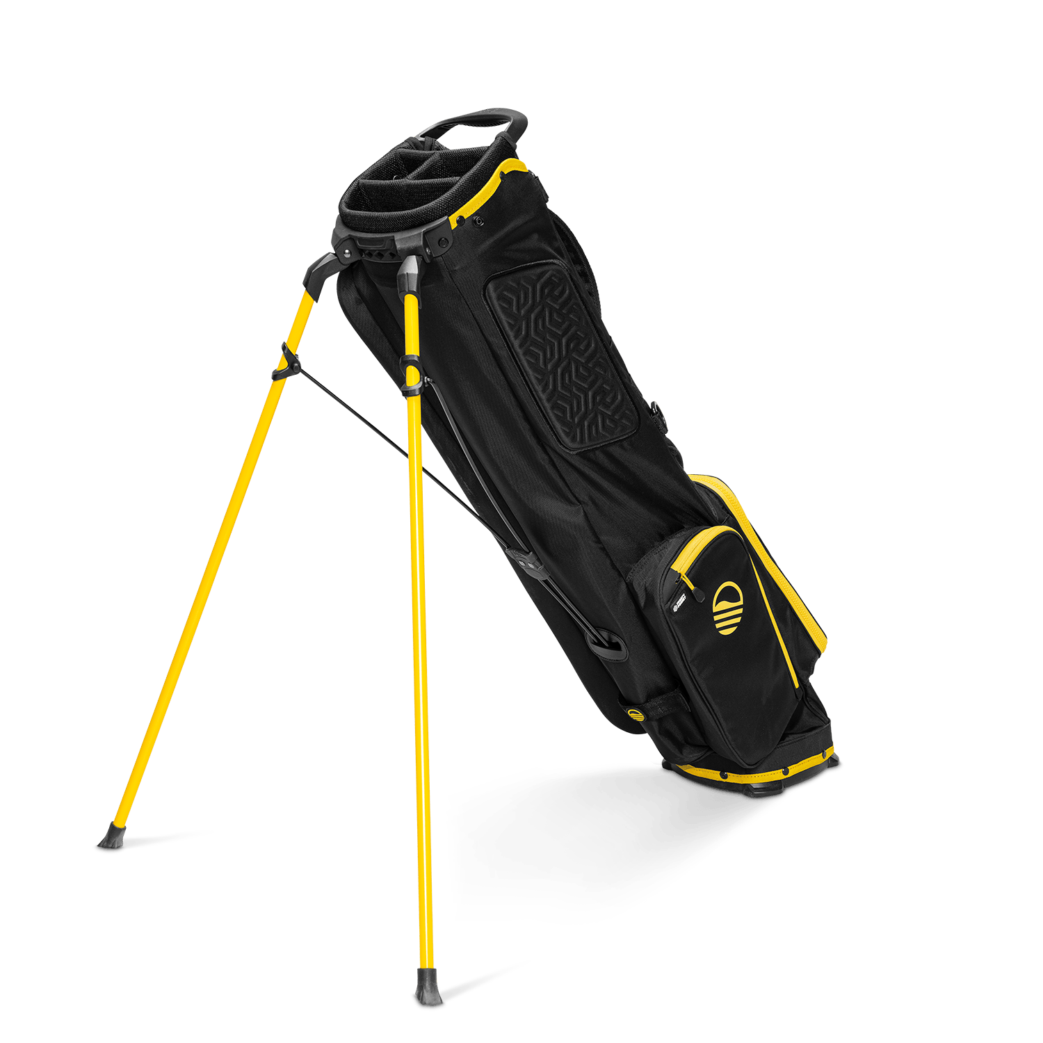 El Camino | Black & Yellow Mid Size Stand Bag