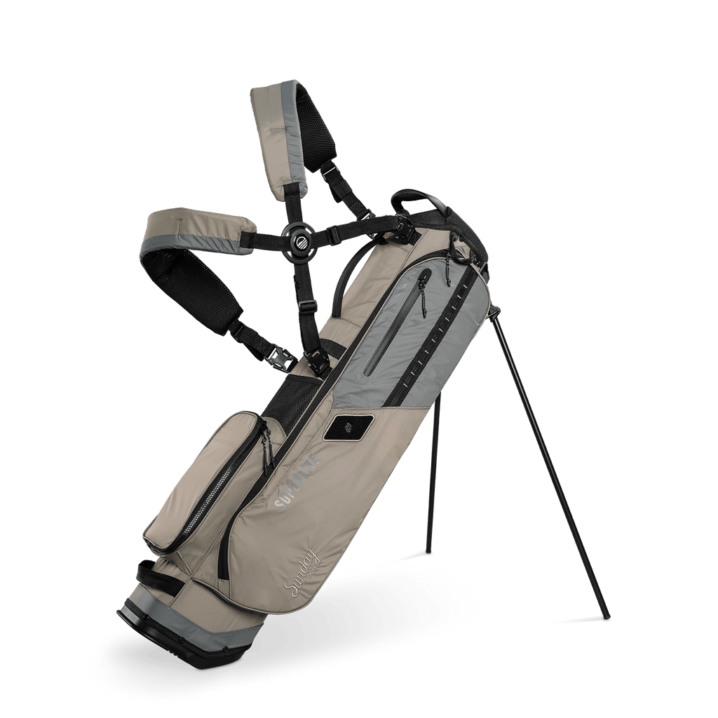 El Camino Superlite | Tan-Black Mid Size Stand Bag