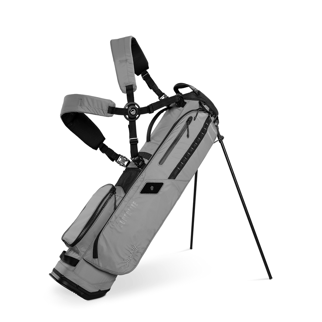 El Camino Superlite | Gray-Blue-Black Mid Size Stand Bag