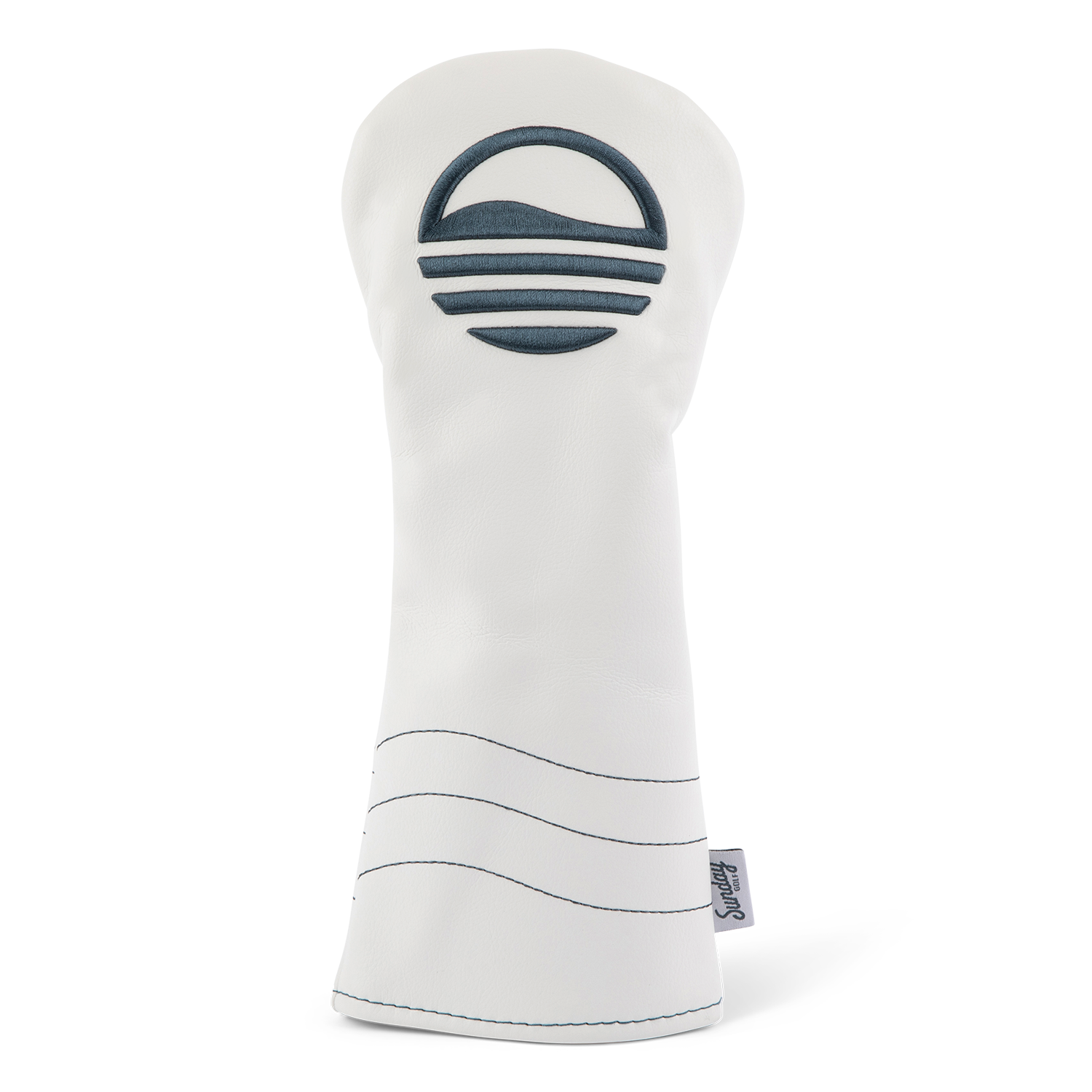 White/Navy Headcover Bundle w/ Blade