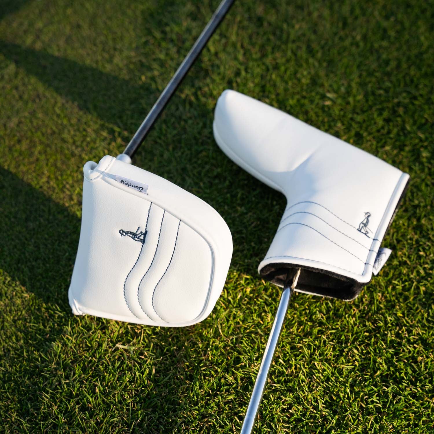 Blade Putter Headcover | White/Navy