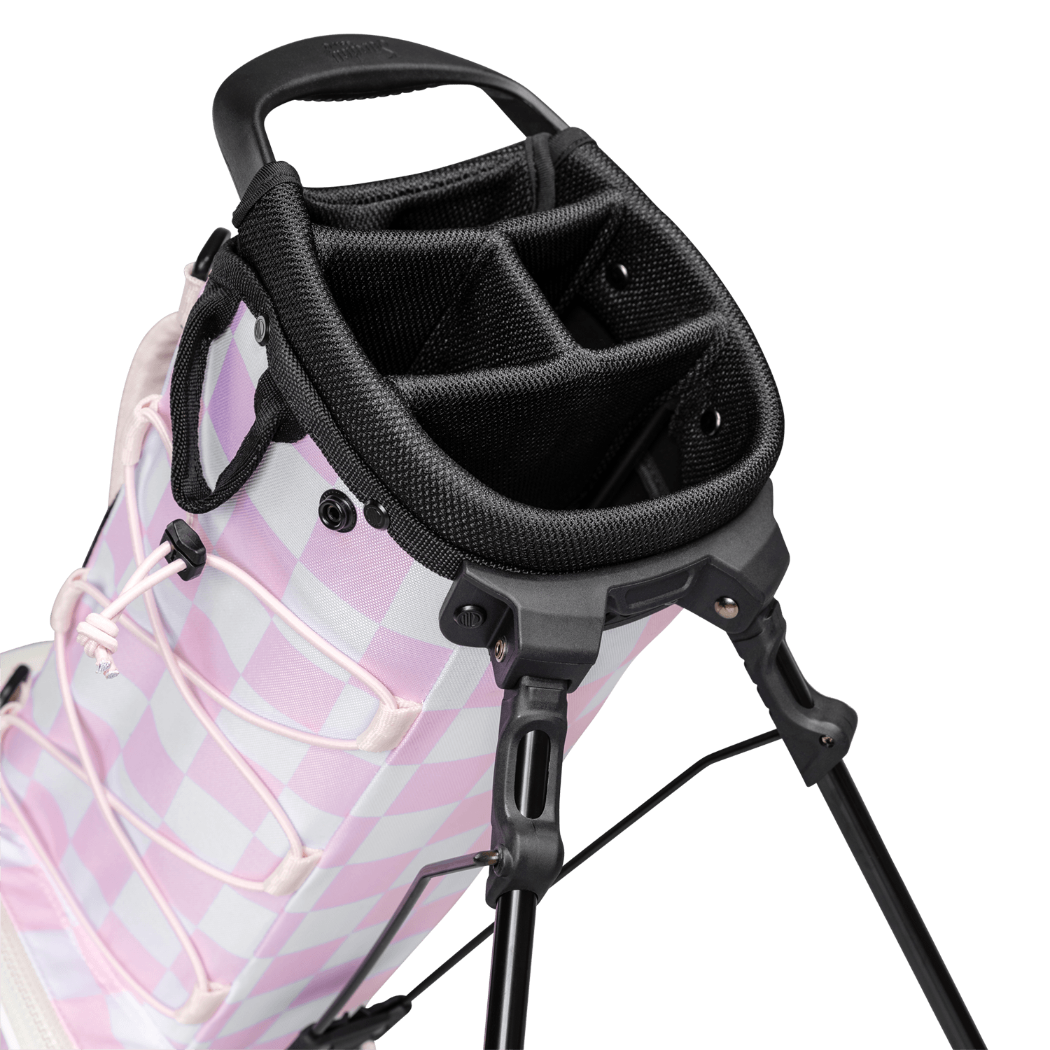 Recess Kids Golf Bag | Pink/White Checker