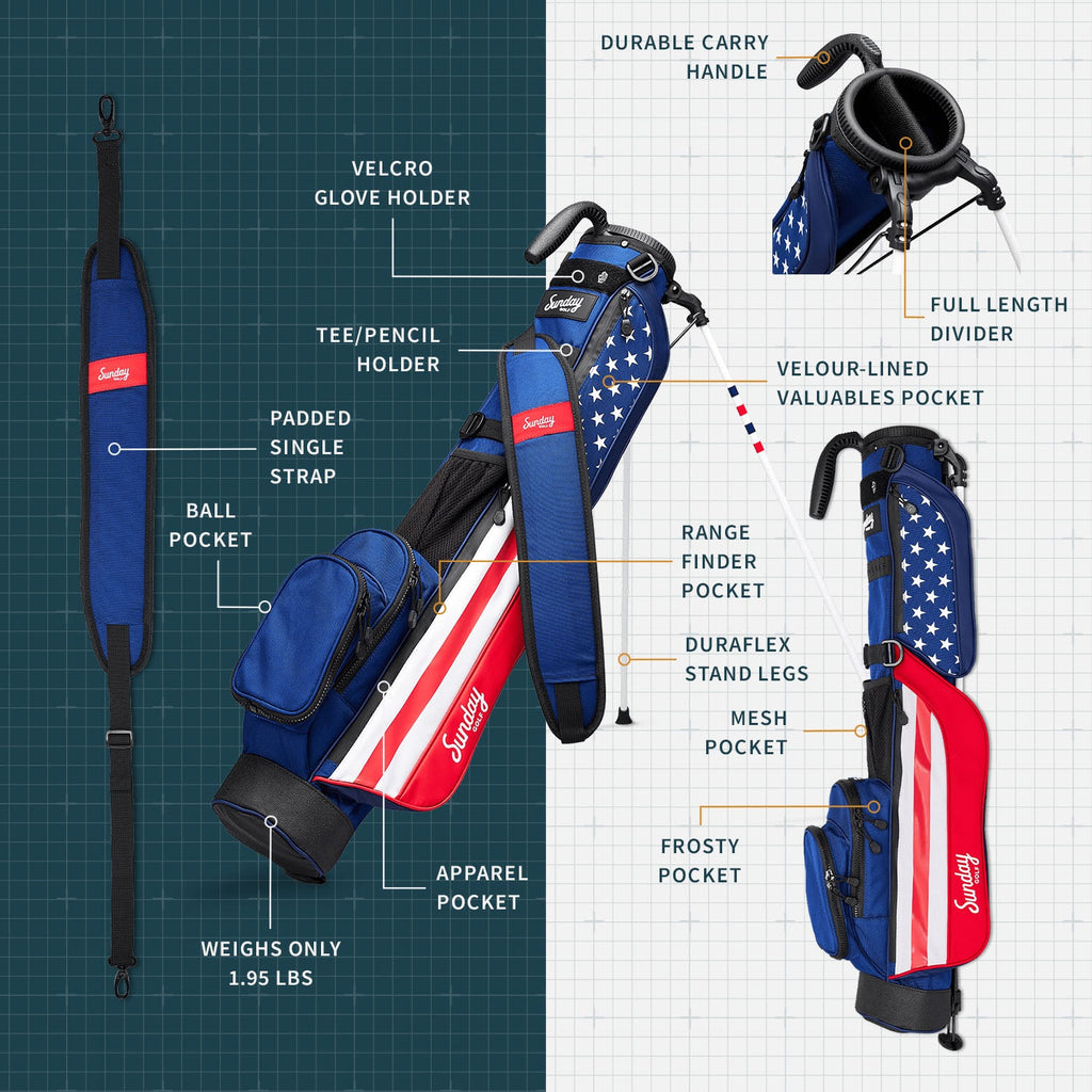 The Loma | Patriot Par 3 Bag
