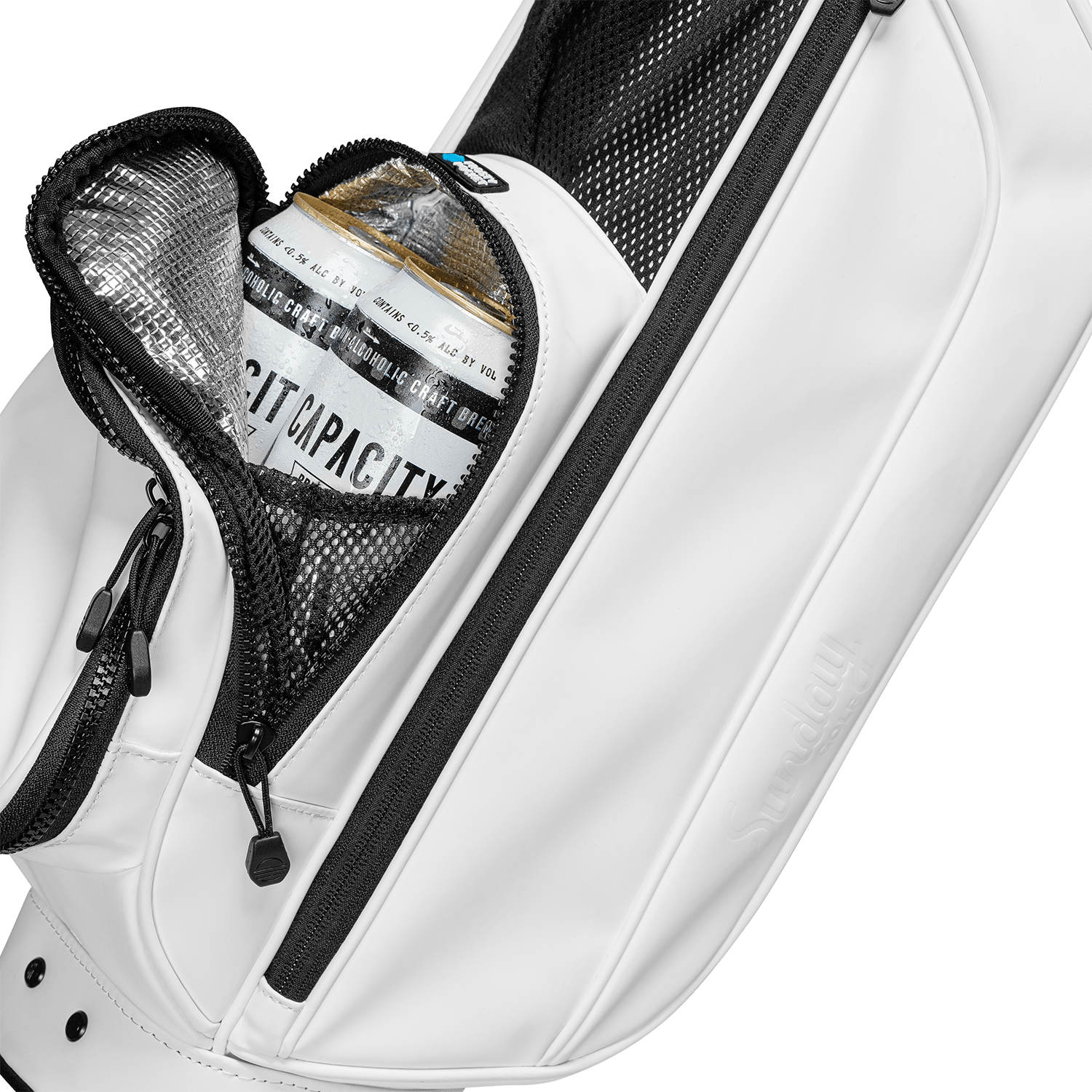 Loma XL S-Class | White Vegan Leather