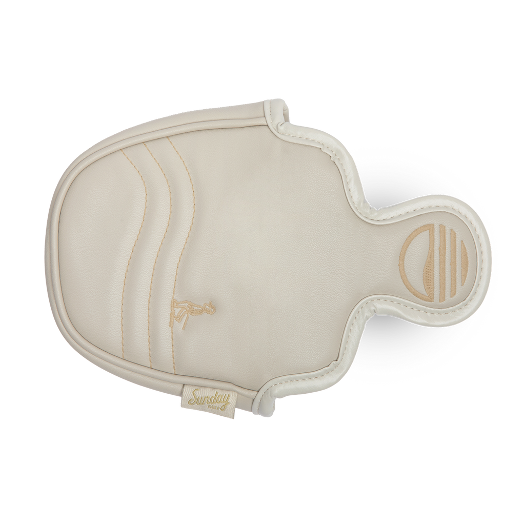 Mallet Putter Headcover | Toasted Almond