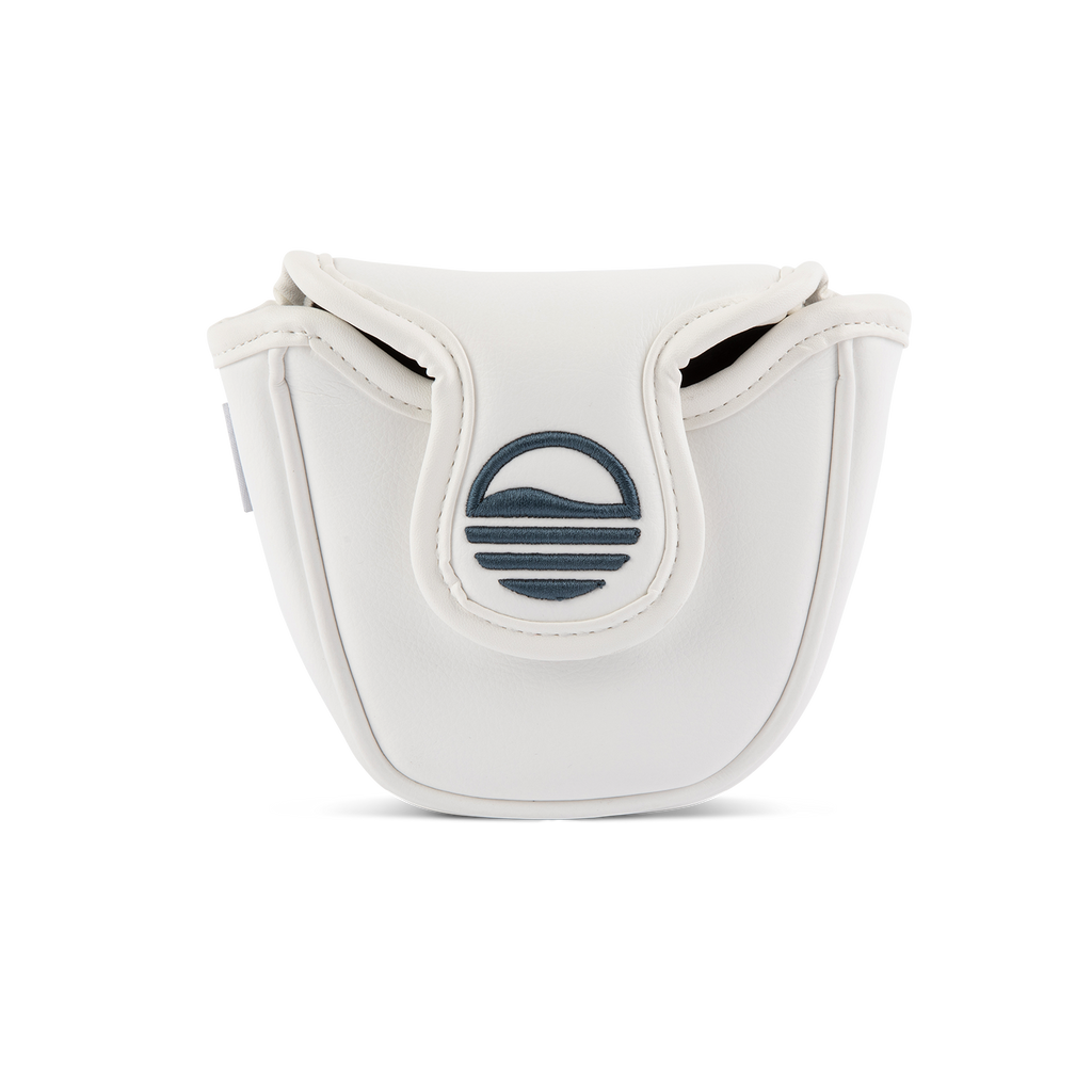 Mallet Putter Headcover | White/Navy