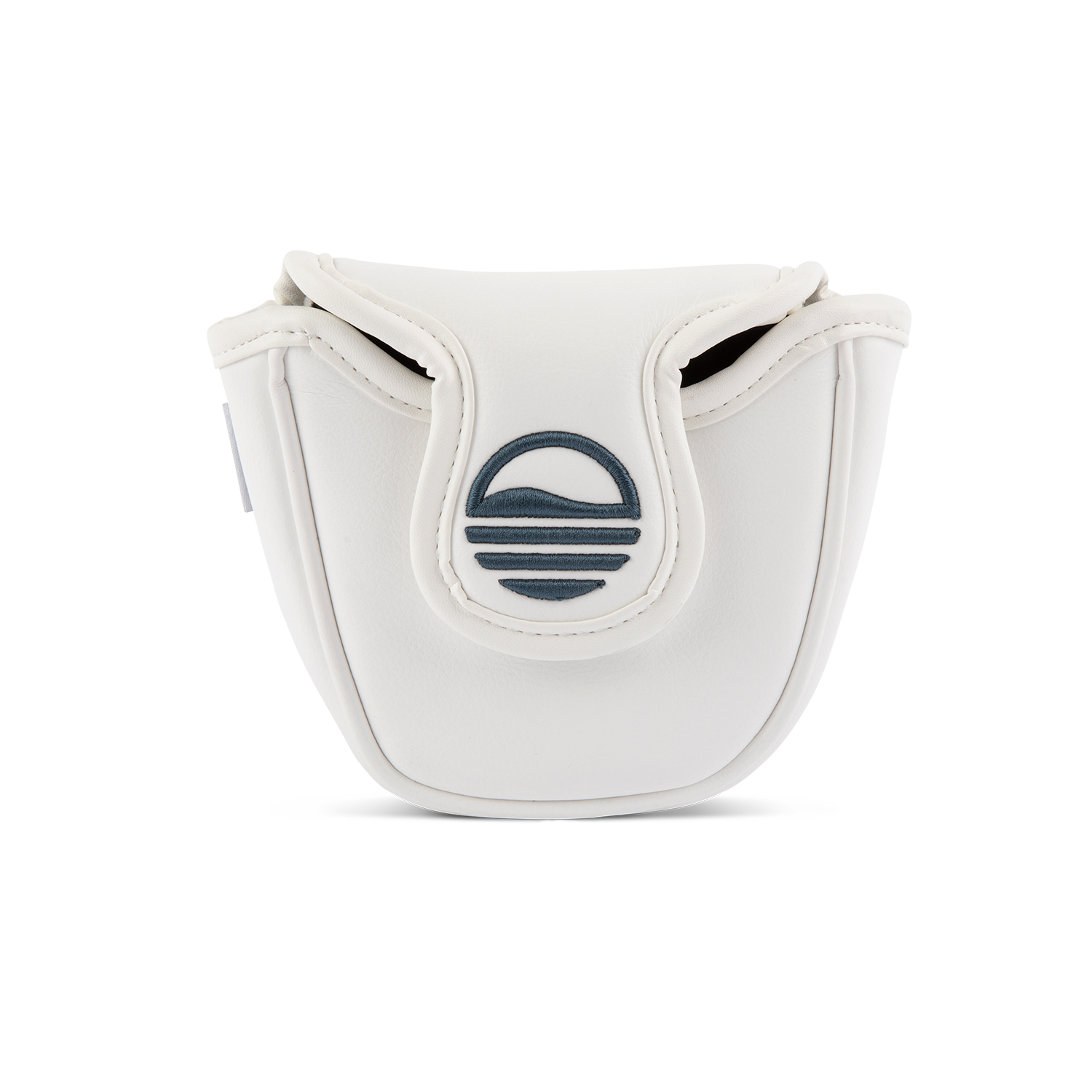 White/Navy Headcover Bundle w/ Mallet