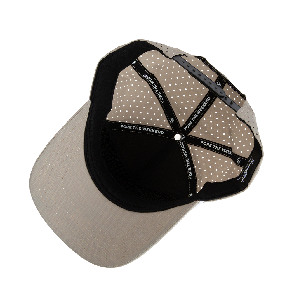 Porter Snapback Golf Hat | Tan
