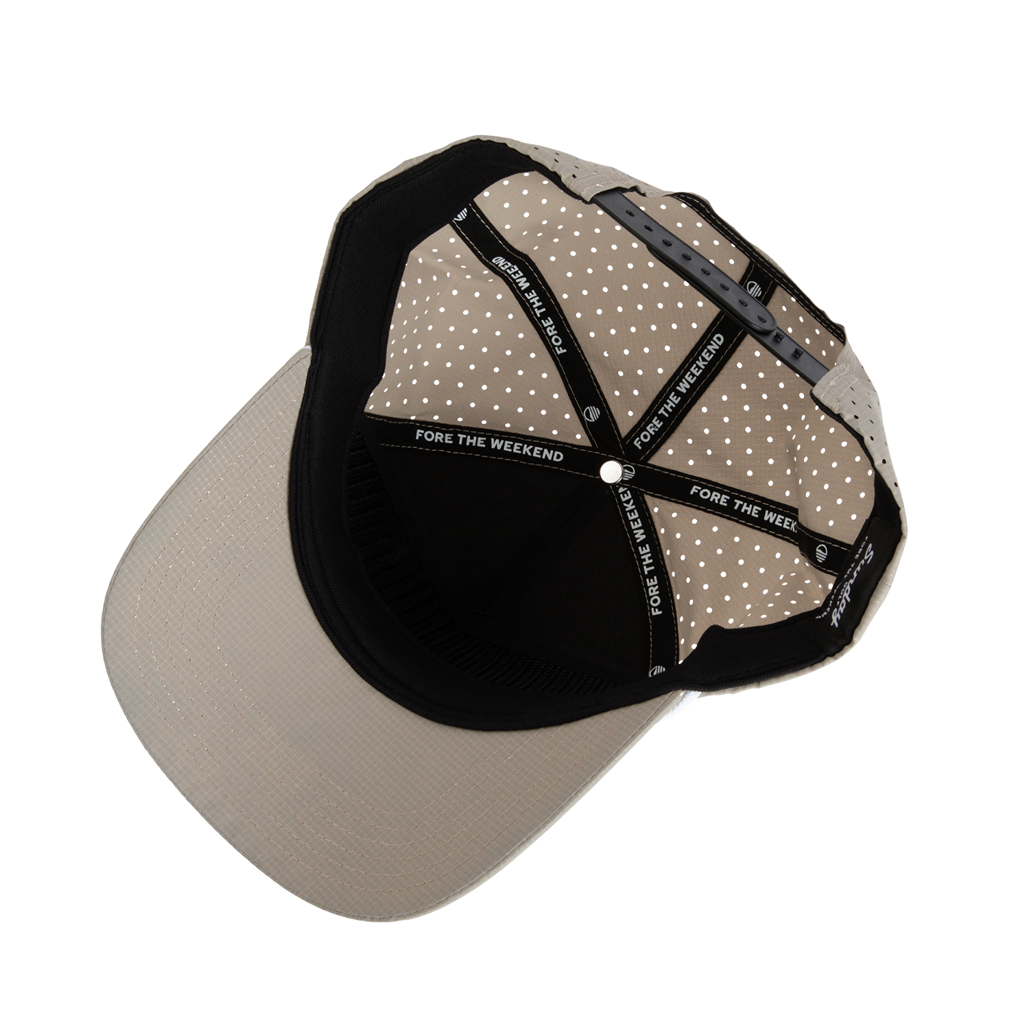 Porter Snapback Golf Hat | Tan