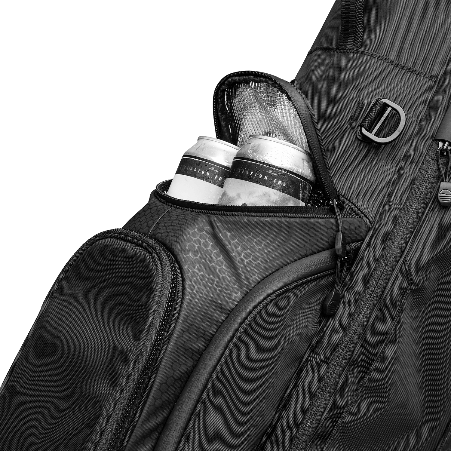 Ryder | Matte Black Full Size Stand Bag