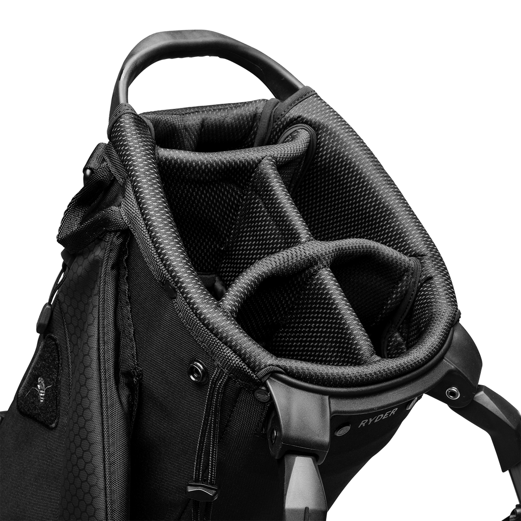 Ryder | Matte Black Full Size Stand Bag