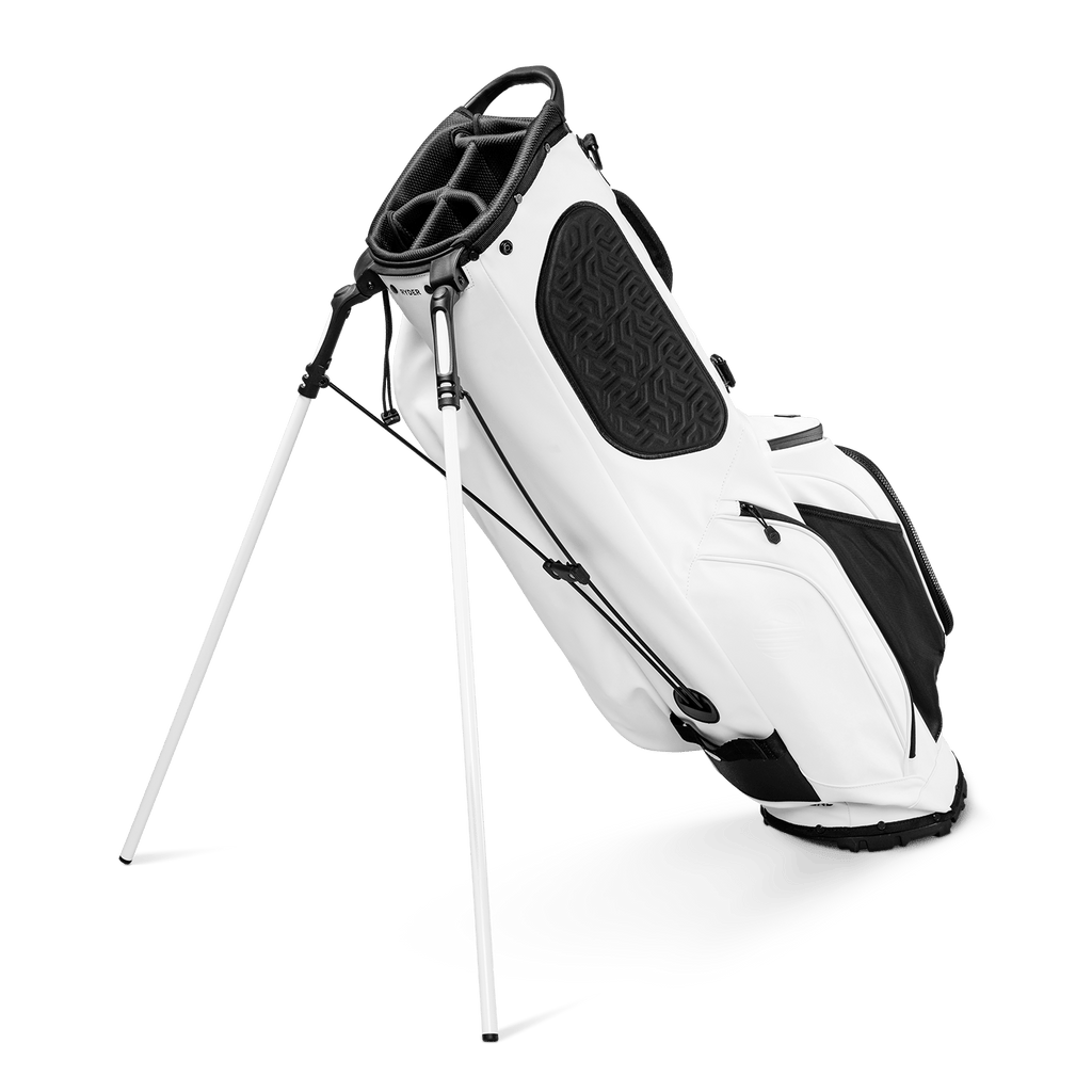 Ryder S-Class | White Vegan Leather Full Size Stand Bag