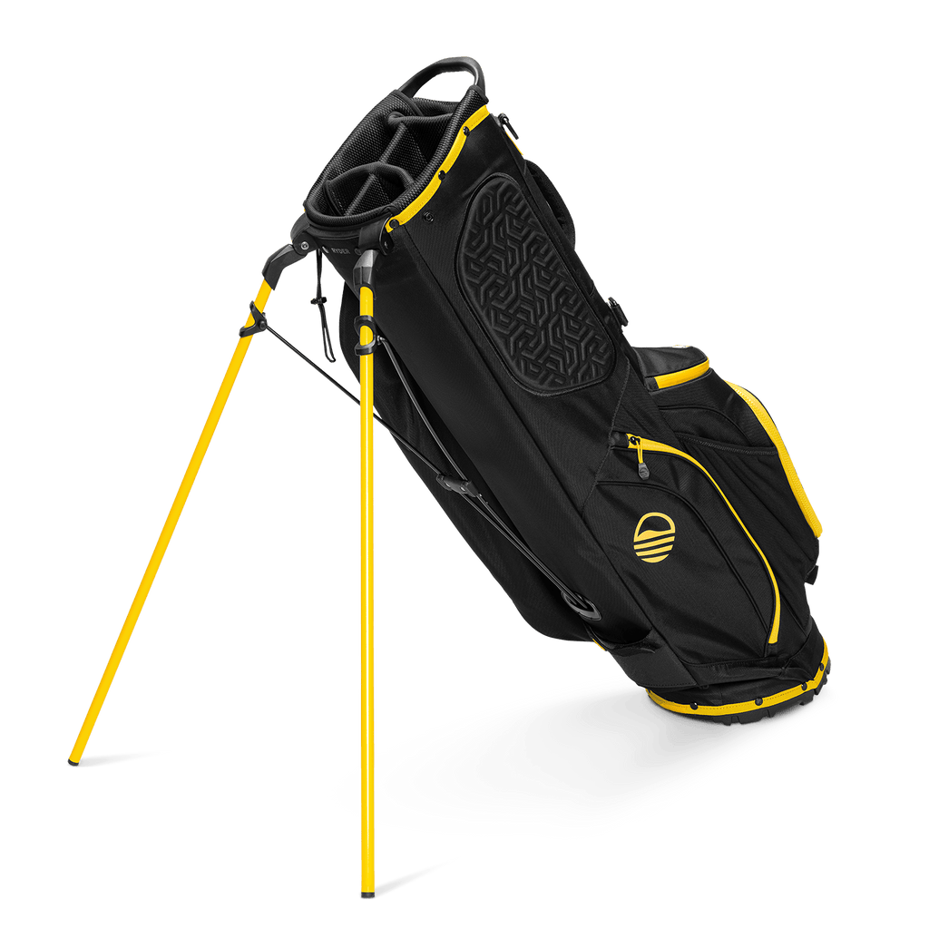 Ryder | Black & Yellow Full Size Stand Bag