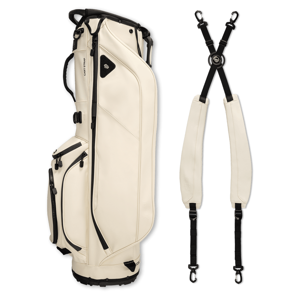 Ryder S-Class | Cream Vegan Leather Full Size Stand Bag