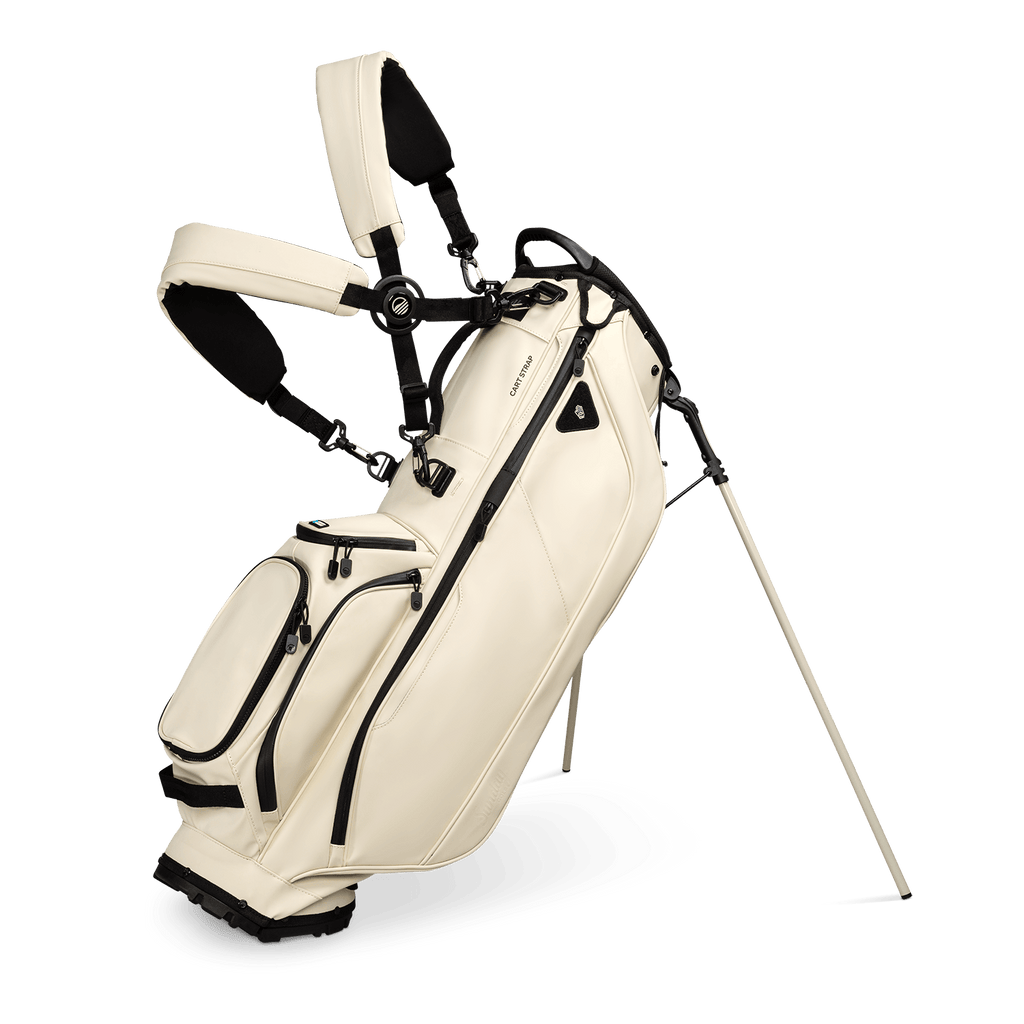 Ryder S-Class | Cream Vegan Leather Full Size Stand Bag