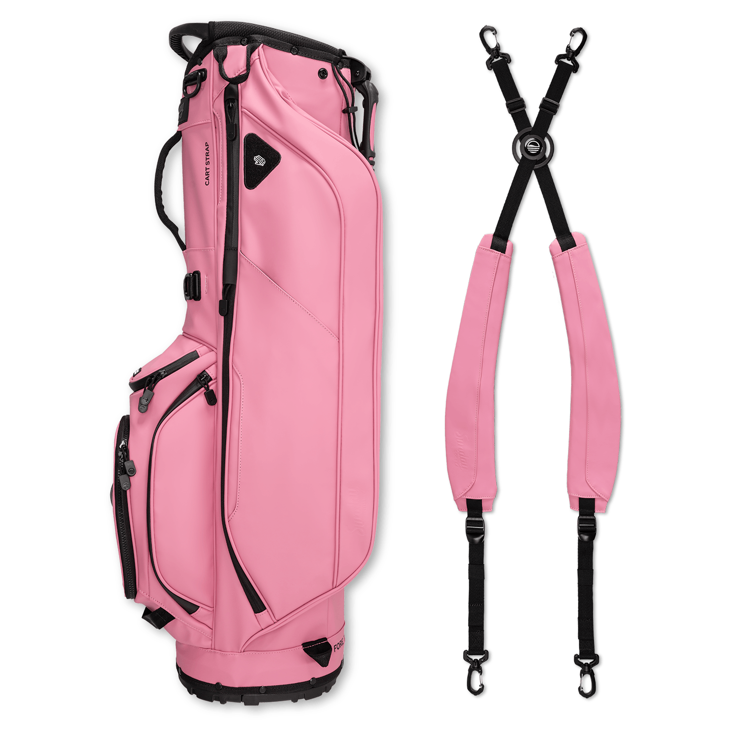 Ryder S-Class | Dusty Pink Vegan Leather Full Size Stand Bag