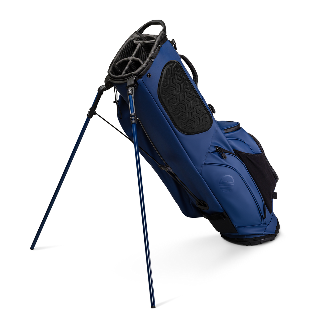 Ryder S-Class | Navy Vegan Leather Full Size Stand Bag