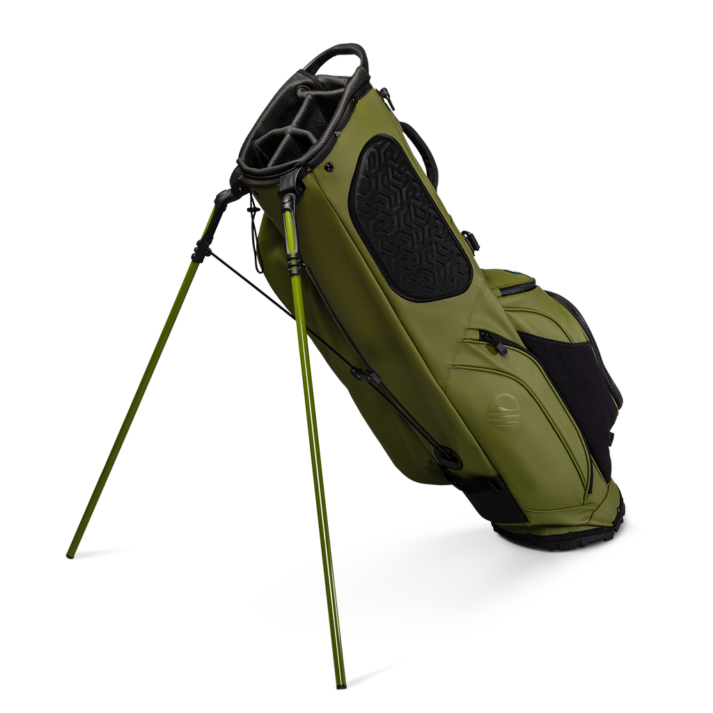 Ryder S-Class | Olive Vegan Leather Full Size Stand Bag