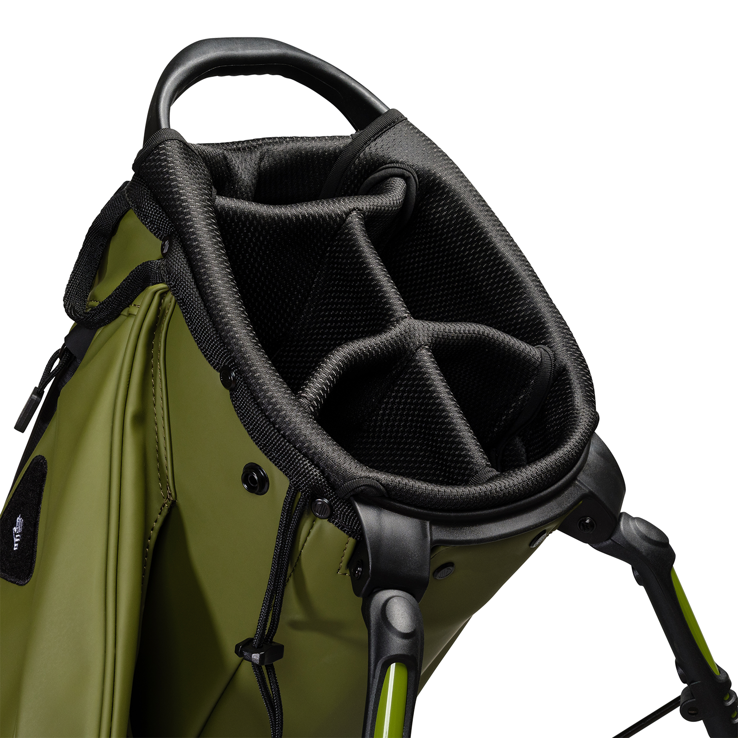 Ryder S-Class | Olive Vegan Leather Full Size Stand Bag