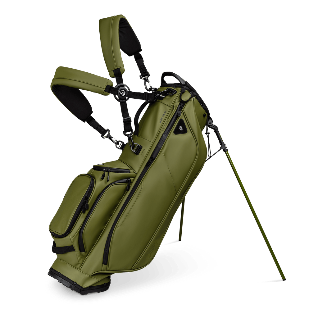 Ryder S-Class | Olive Vegan Leather Full Size Stand Bag