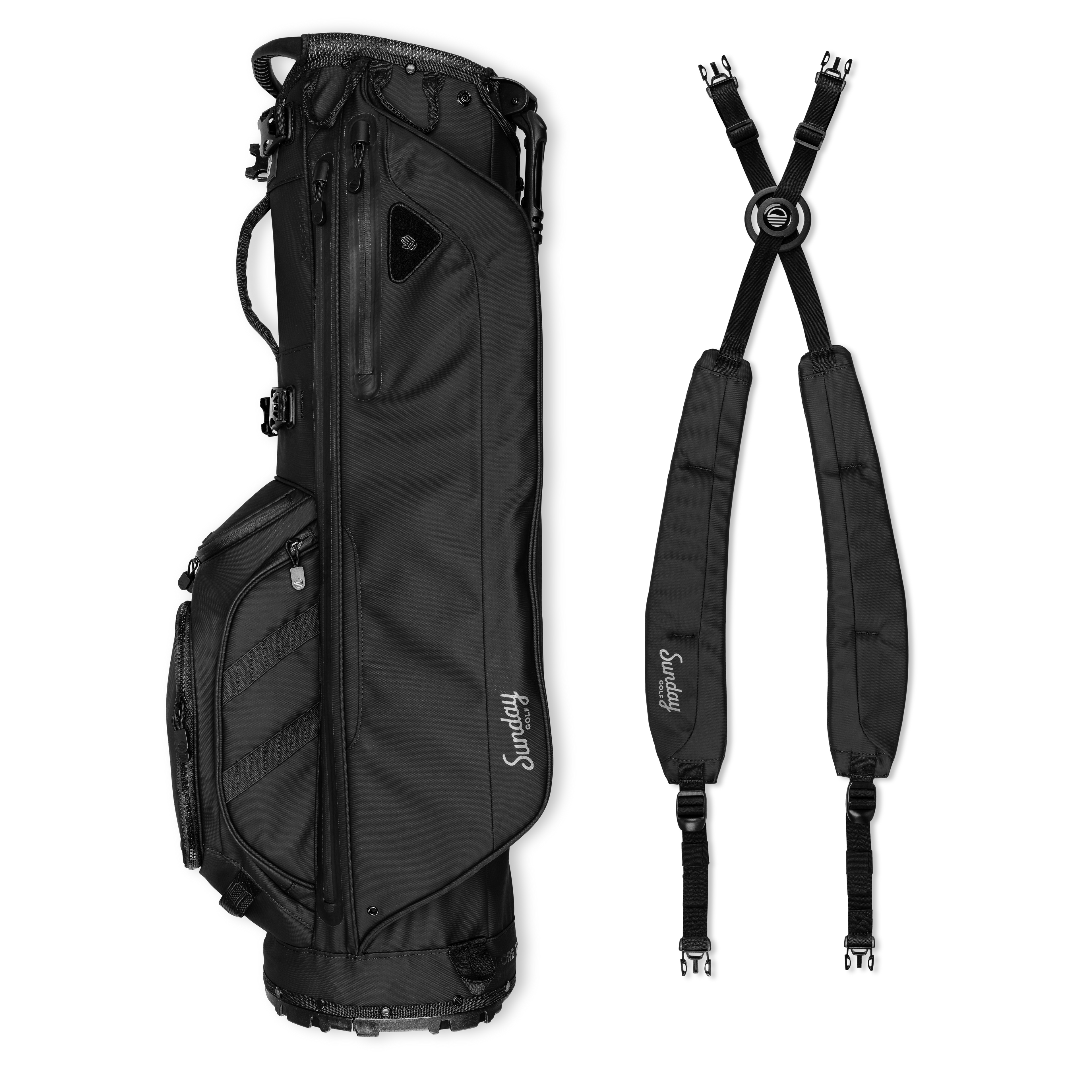 Storm Ryder | Black Waterproof Full Size Stand Bag
