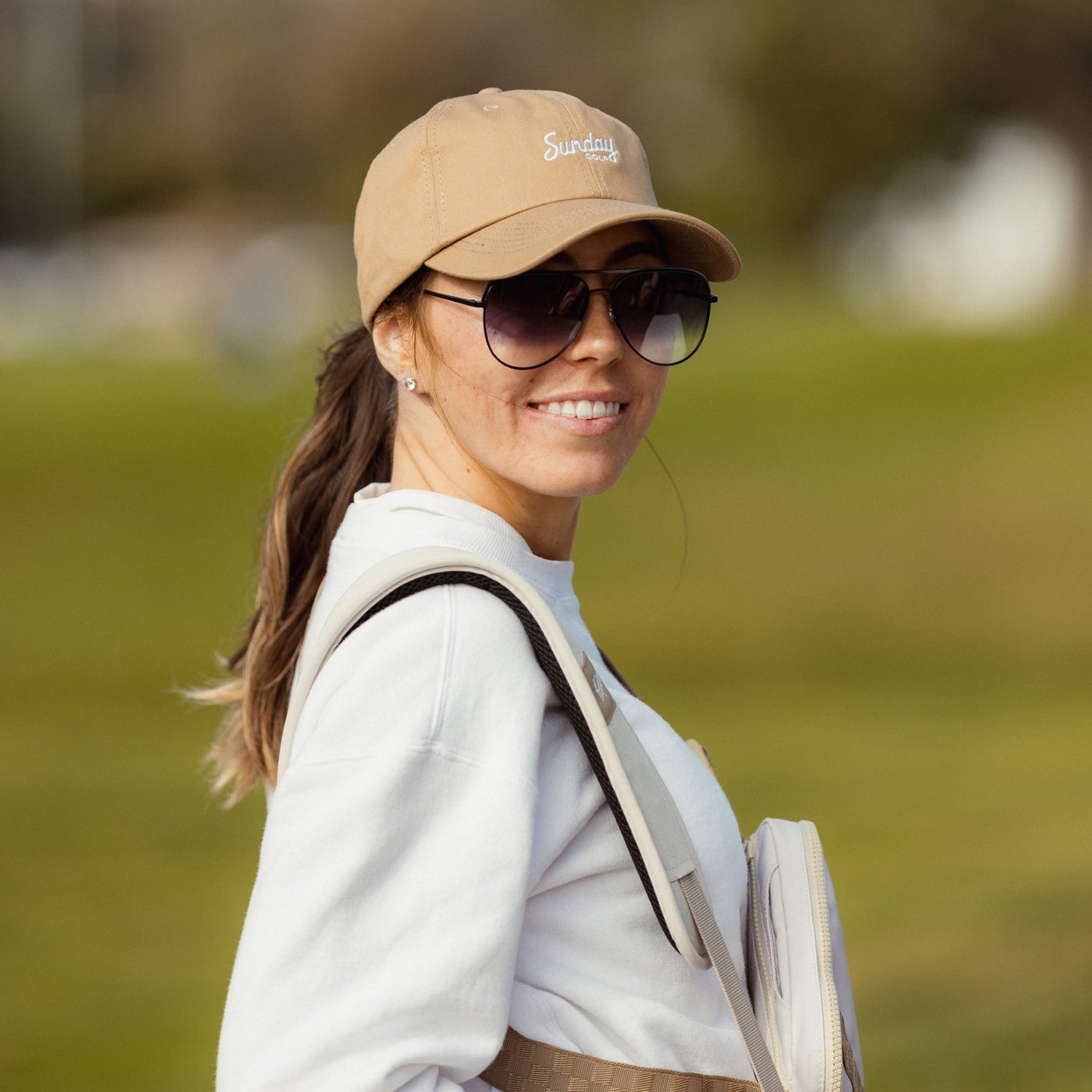 Sunday Golf Dad Hat | Khaki Pants