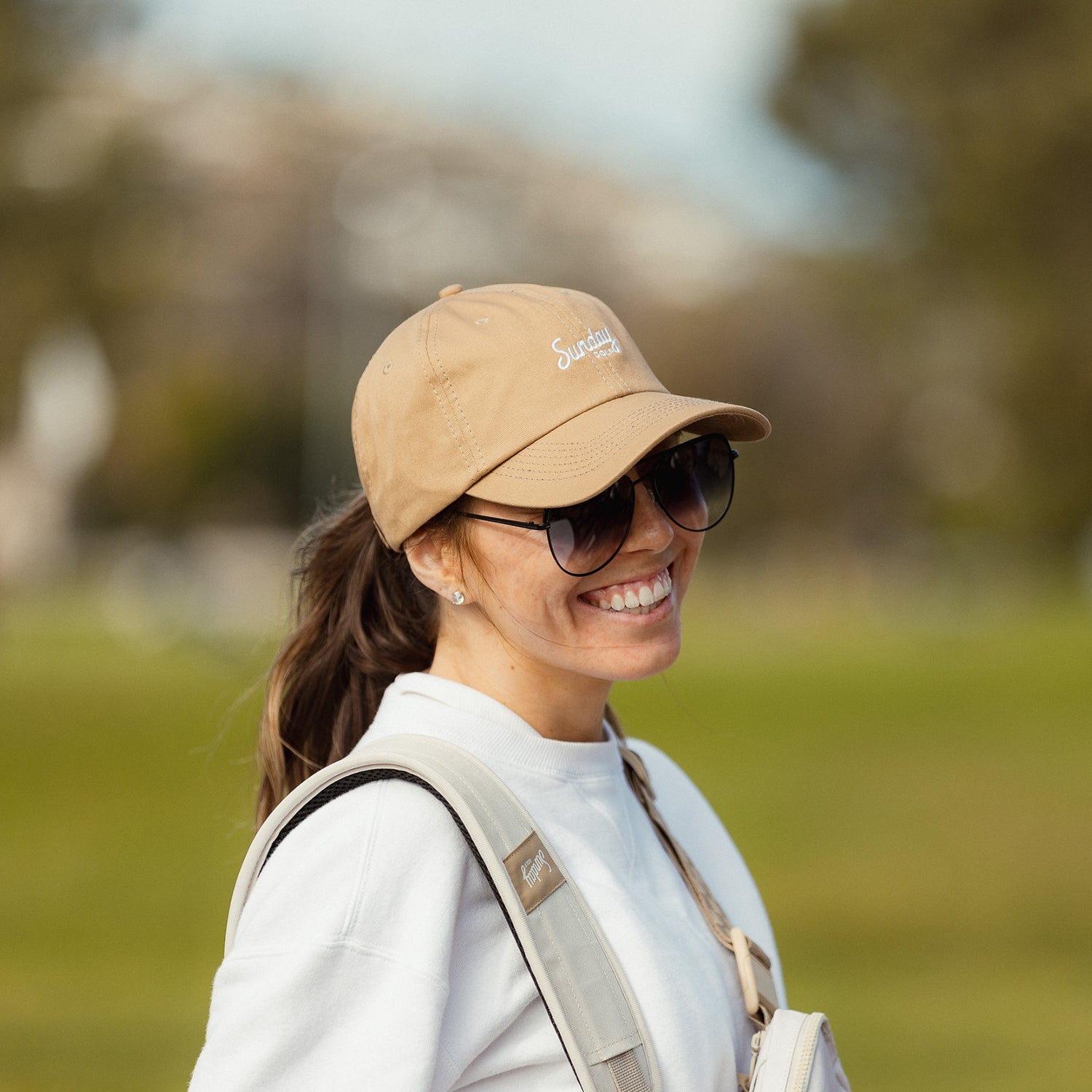 Sunday Golf Dad Hat | Khaki Pants