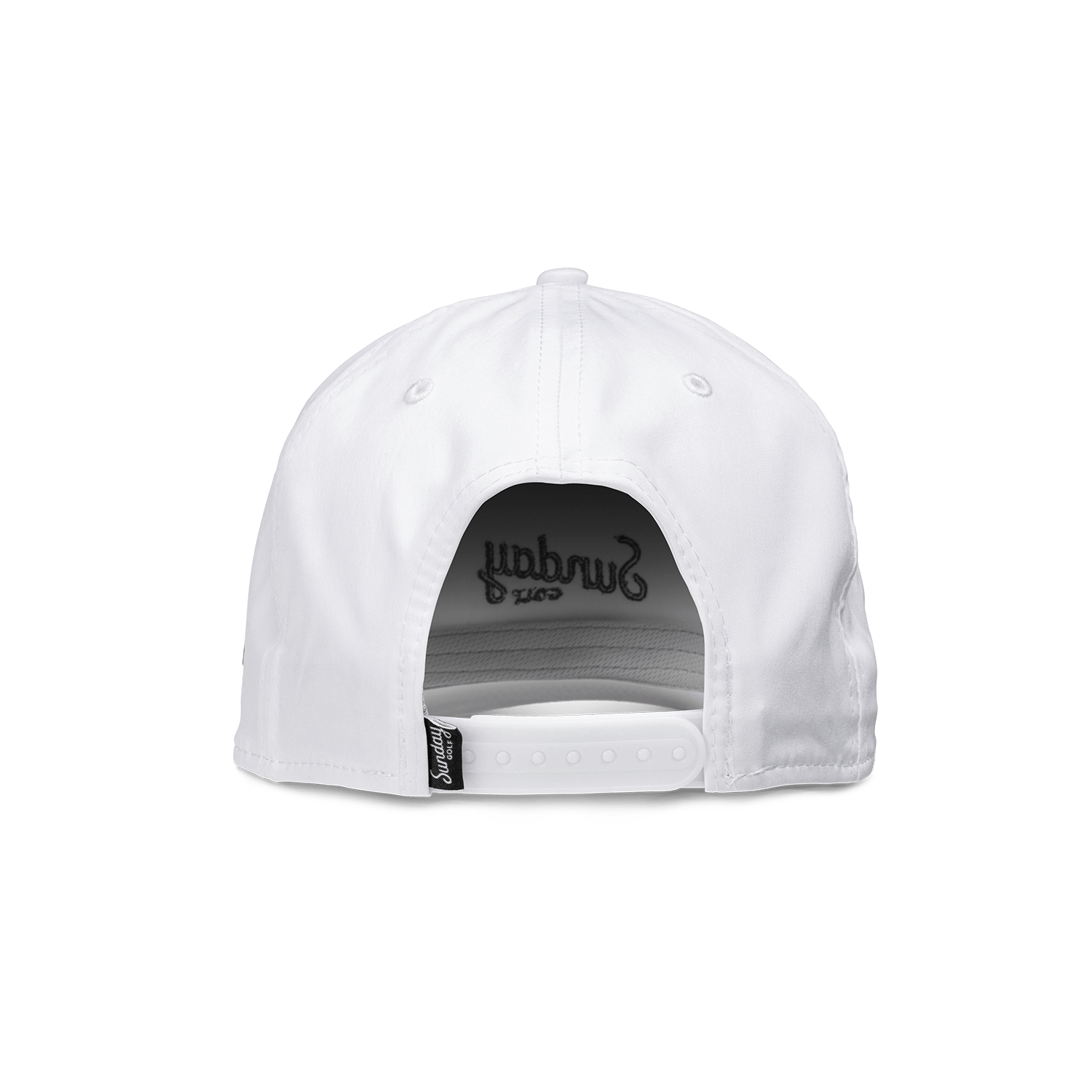 Sunday Golf Rope Hat | White & black