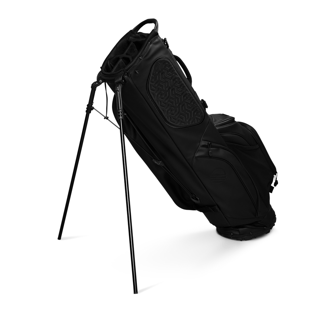 Ryder S-Class | Black Vegan Leather Full Size Stand Bag